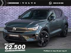Volvo EX40 - Single Motor Extended Range Ultra Europa 82 kWh Black Edition | Getint glas | Nubuck | Pan