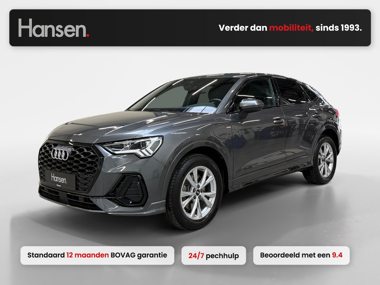 Audi Q3 Sportback - 45 TFSI e S Edition I S-Line I Stoelverwarming I Leder I LED I 360 Camera I Cruise Control - AutoWereld.nl