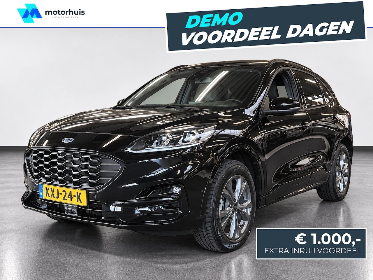 Ford Kuga - 2.5 PHEV ST-Line X | Panorama Dak | B&O Speakers | Stoel + Stuurverwarming | - AutoWereld.nl