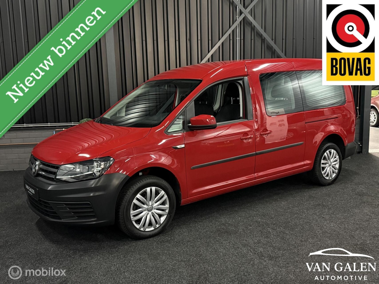 Volkswagen Caddy Maxi - 1.0 TSI Airco|Trekhaak|Cruise|Bluetoot - AutoWereld.nl
