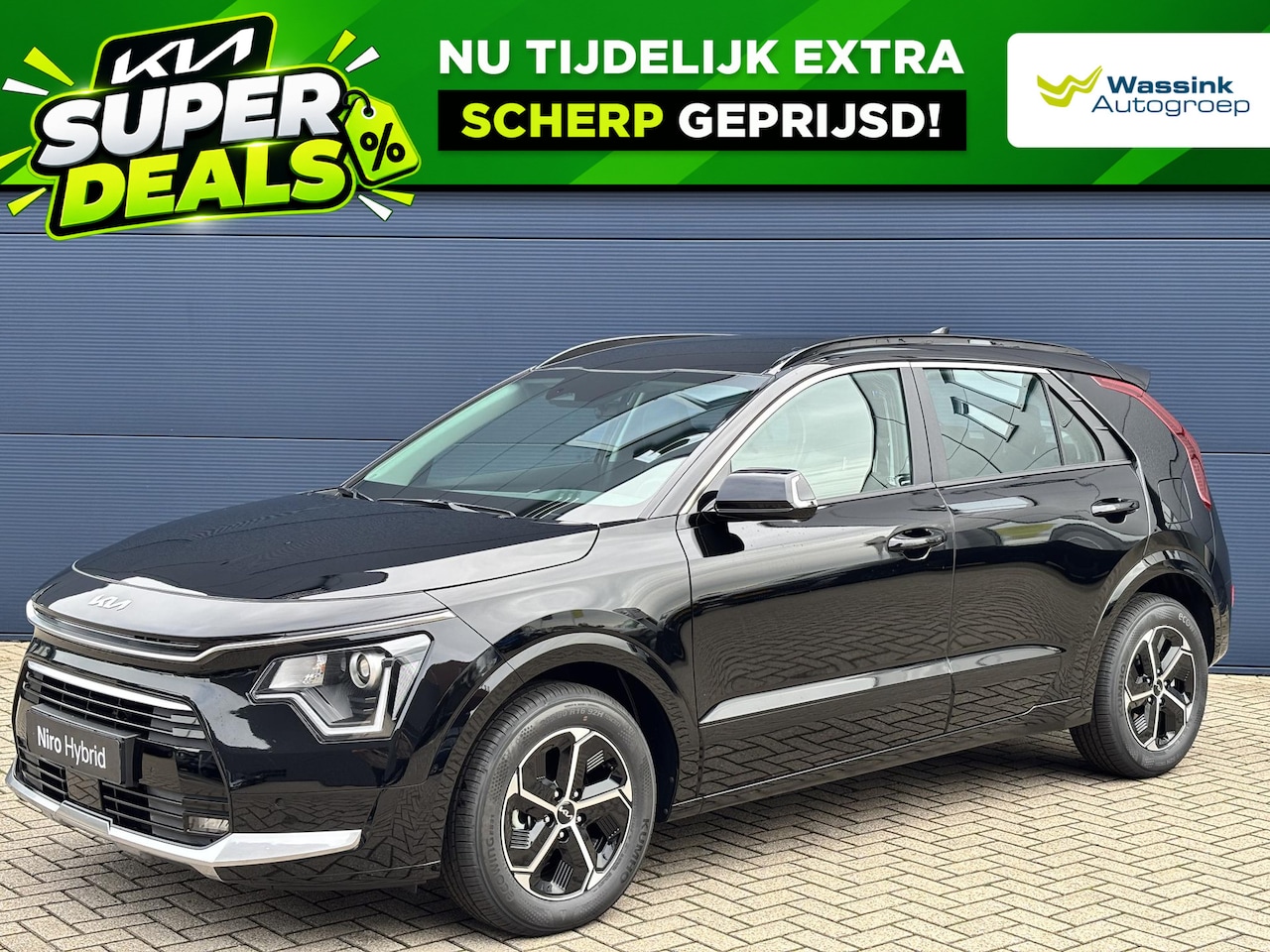 Kia Niro - 1.6 GDi Hybrid DynamicLine | Camera | Carplay | Navi | - AutoWereld.nl
