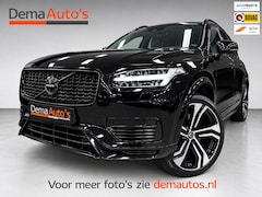 Volvo XC90 - 2.0 T8 Recharge R-DESIGN 7P BLACK-LINE 22'' L-RANGE LEDER/H-UP/M+KOELING-STOELEN/360CAM/AD