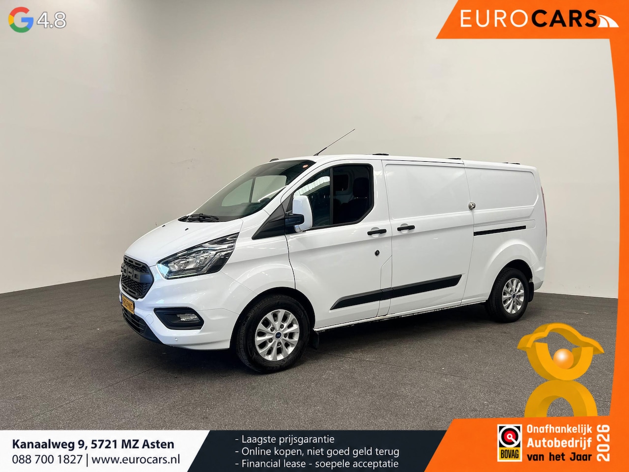 Ford Transit Custom - 320 2.0 TDCI L2H1 Trend Airco Cruise Control Trekhaak Lane Assist Stoelverwarming - AutoWereld.nl