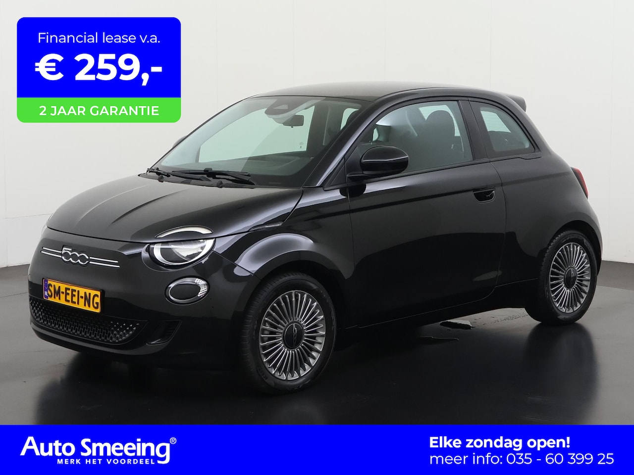 Fiat 500e - 42 kWh | SOH 94% | Apple/Android Carplay | Keyless | 16" | Zondag Open! - AutoWereld.nl