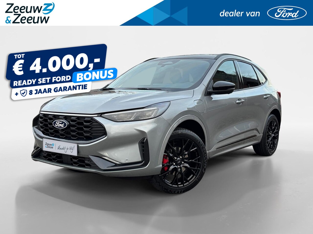Ford Kuga - 2.5 PHEV Sound Edition | Tot €4.000,- korting! | Beperkt beschikbaar| Panoramadak | El. Tr - AutoWereld.nl