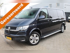 Volkswagen Transporter - T6.1 2.0 TDI 146KW E6 Aut. 4Motion L2 DC Highline ✓ dubbele cabine ✓2x schuifdeur