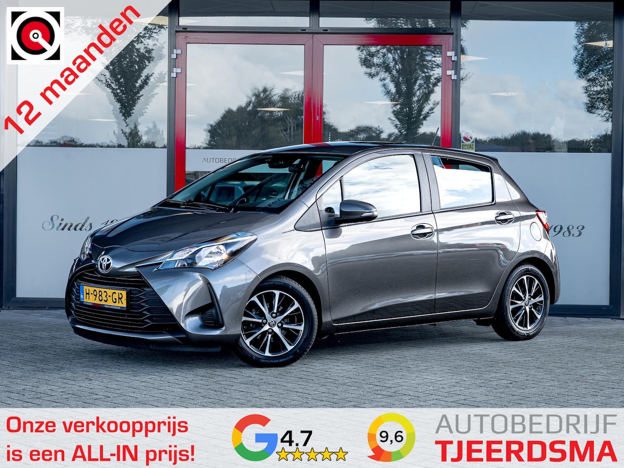 Toyota Yaris - 1.0 VVT-i Connect | Achteruitrijcamera | Airco | Metallic Lak | Lichtmetalen Velgen | Radi - AutoWereld.nl