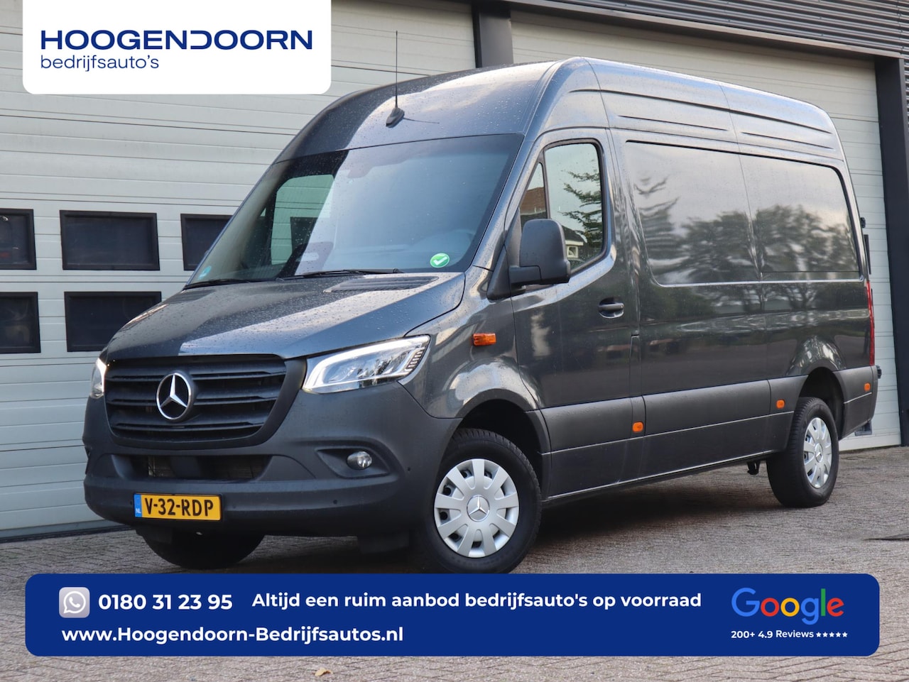Mercedes-Benz Sprinter - 317 CDI Euro 6 Automaat RWD - L2H2 - MBUX - Camera - LED - Cruise - AutoWereld.nl