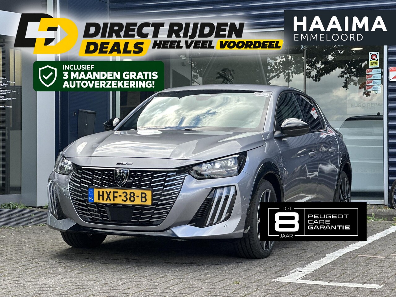 Peugeot 208 - Hybrid 145 e-DCS6 GT | Parkeercamera/-sensoren (voor/achter) | Keyless Entry/Start | Dodeh - AutoWereld.nl