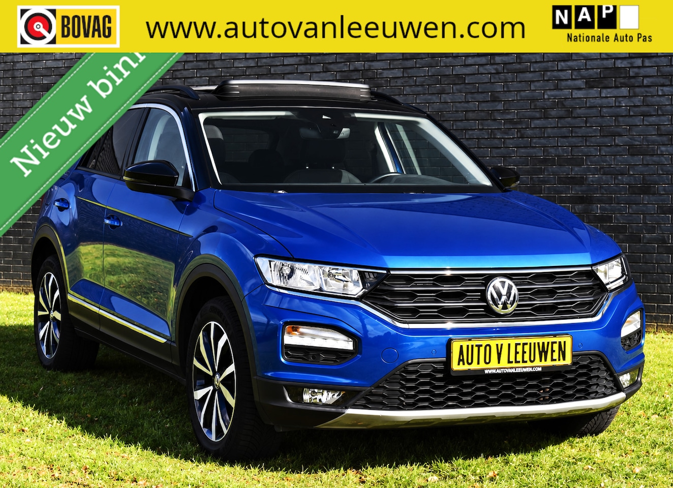 Volkswagen T-Roc - 1.5 TSI Style PANORAMADAK/CAMERA/CARPLAY ANDROID/ETC.! - AutoWereld.nl