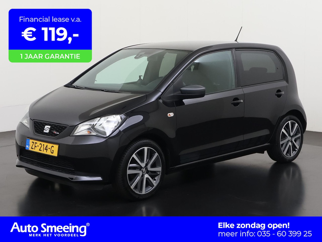 SEAT Mii - 1.0 FR-Line | DriveMii-App | 16" Lichtmetalen Velgen | 12 mnd Garantie | Zondag Open! - AutoWereld.nl