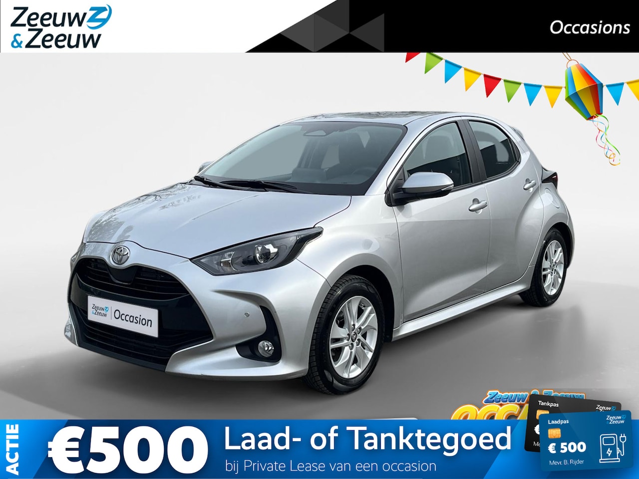 Toyota Yaris - 1.5 Hybrid 115 Active | Apple Carplay | Android Auto | Parkeercamera | Parkeersensoren | S - AutoWereld.nl
