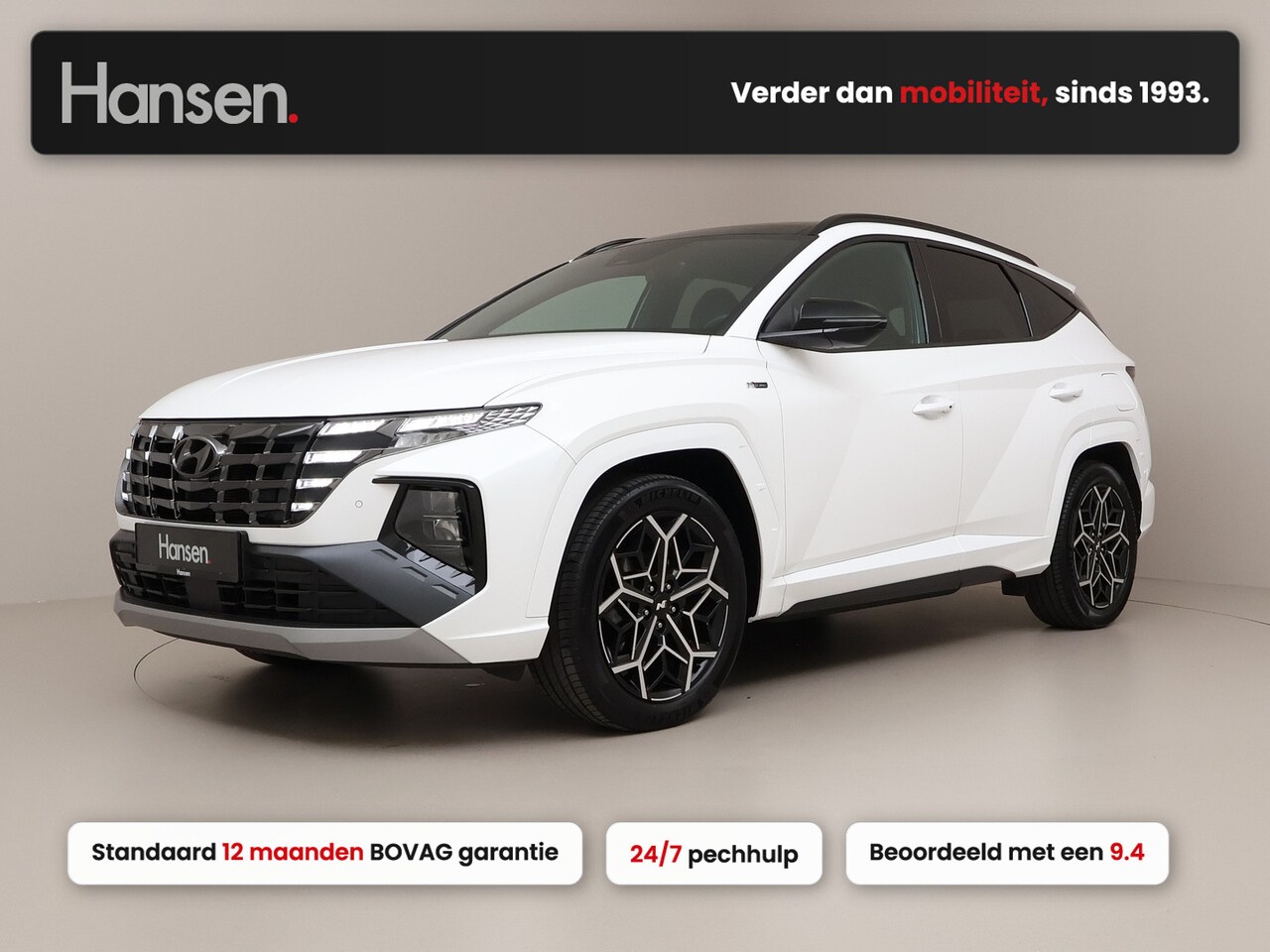 Hyundai Tucson - 1.6 T-GDI PHEV N Line Sky 4WD I Panoramadak I Adaptive Cruise I Stoel- en Stuurverwarming - AutoWereld.nl