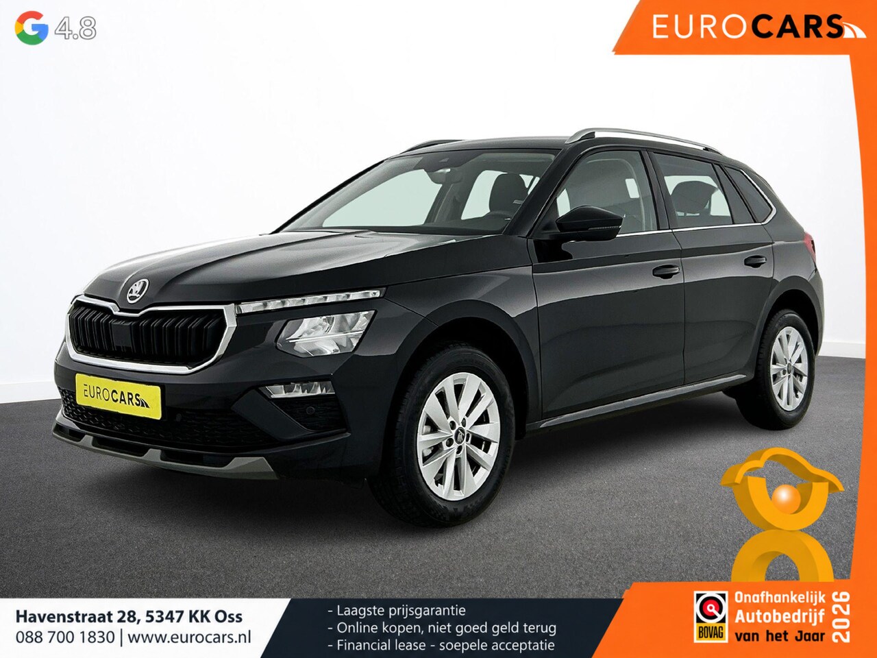 Skoda Kamiq - 1.0 TSI Business Edition DSG Navigatie Climate control Cruise control LED Keyless Achterui - AutoWereld.nl