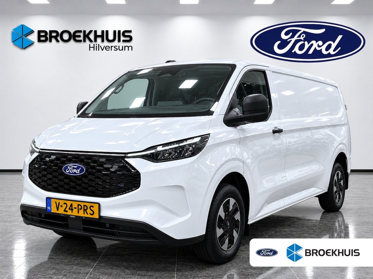 Ford Transit Custom - E-Transit E-Custom Trend 136pk L1 RWD | Nieuw | Ford Protect 2 + 3 garantie | 2.300 kg Tre - AutoWereld.nl