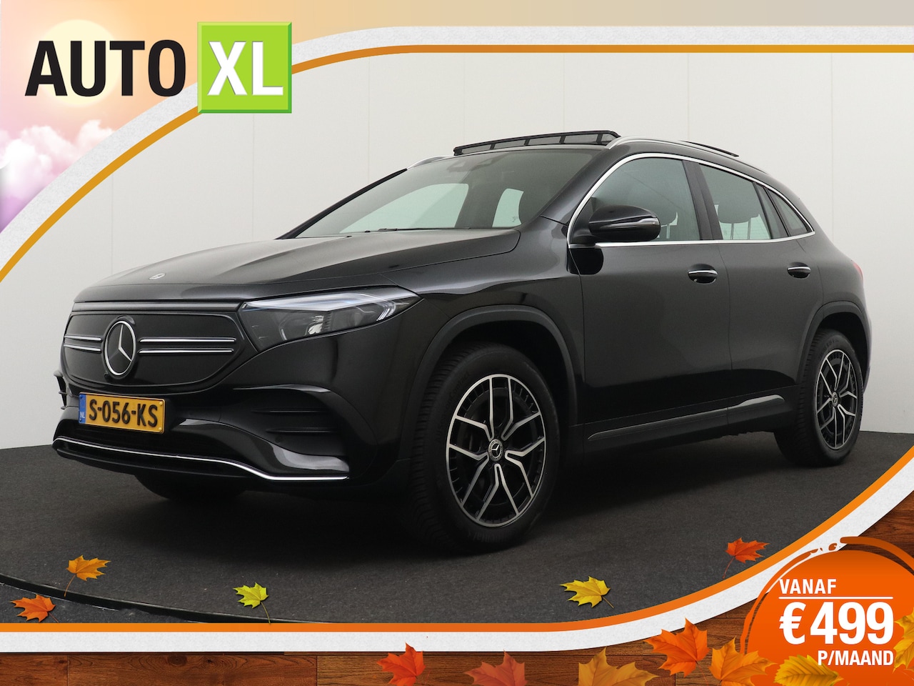 Mercedes-Benz EQA - 250 AMG 67 kWh (92% SOH) Pano-dak Leder Camera 19'LMV Memory - AutoWereld.nl