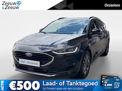 Ford Focus Wagon - 1.0 EcoBoost Hybrid Titanium | Trekhaak | Stoel, stuur en voorruitverwarming | Cruise | Cl