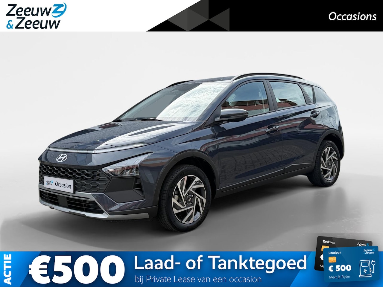 Hyundai Bayon - 1.0 T-GDI Comfort | Navigatie | Achteruitrijcamera | Parkeersensoren achter | Apple Carpla - AutoWereld.nl