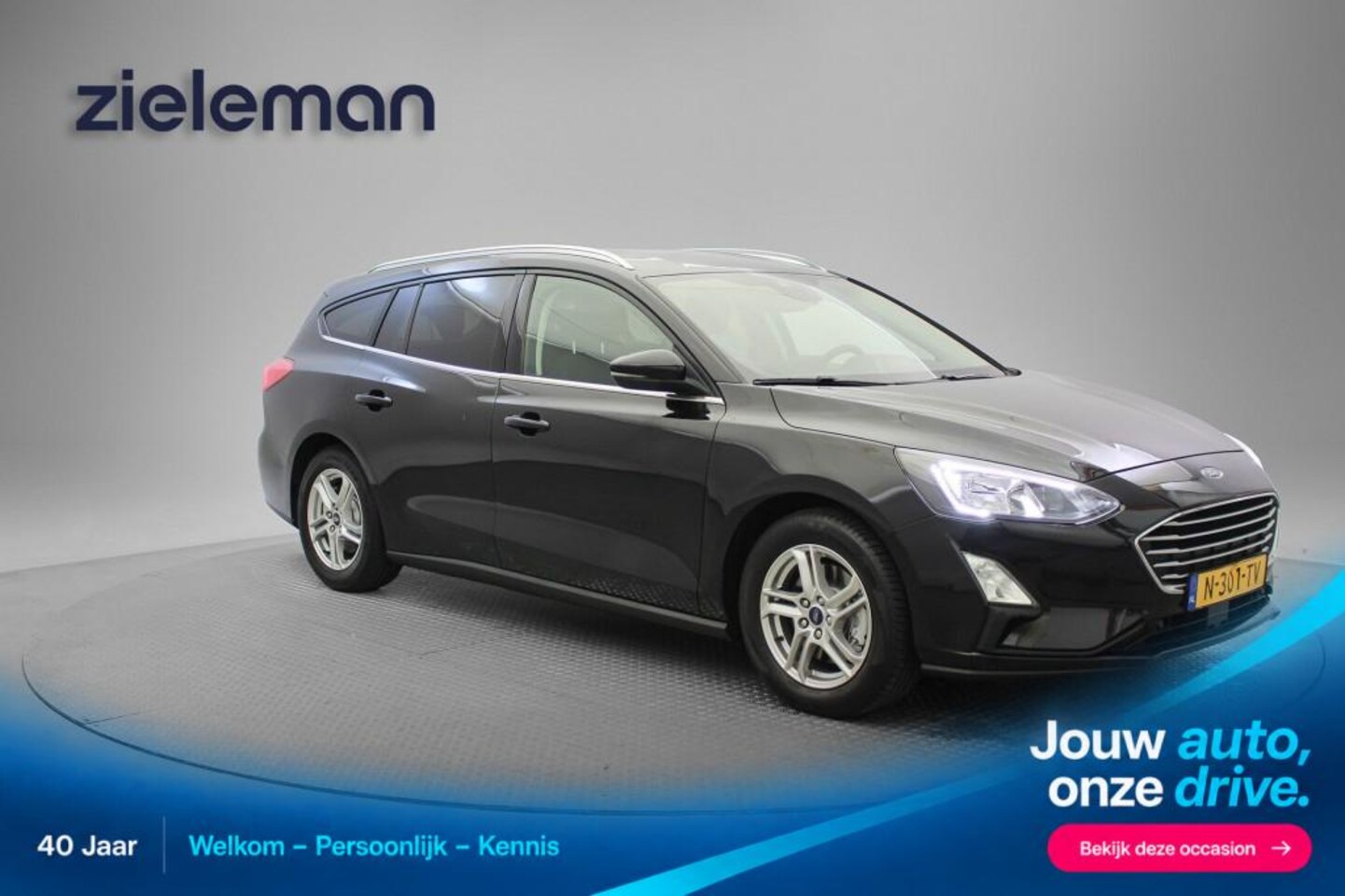 Ford Focus Wagon - 1.5 EcoBlue Titanium X Business - Carplay, Camera, Stoelverw. Trekhaak - AutoWereld.nl