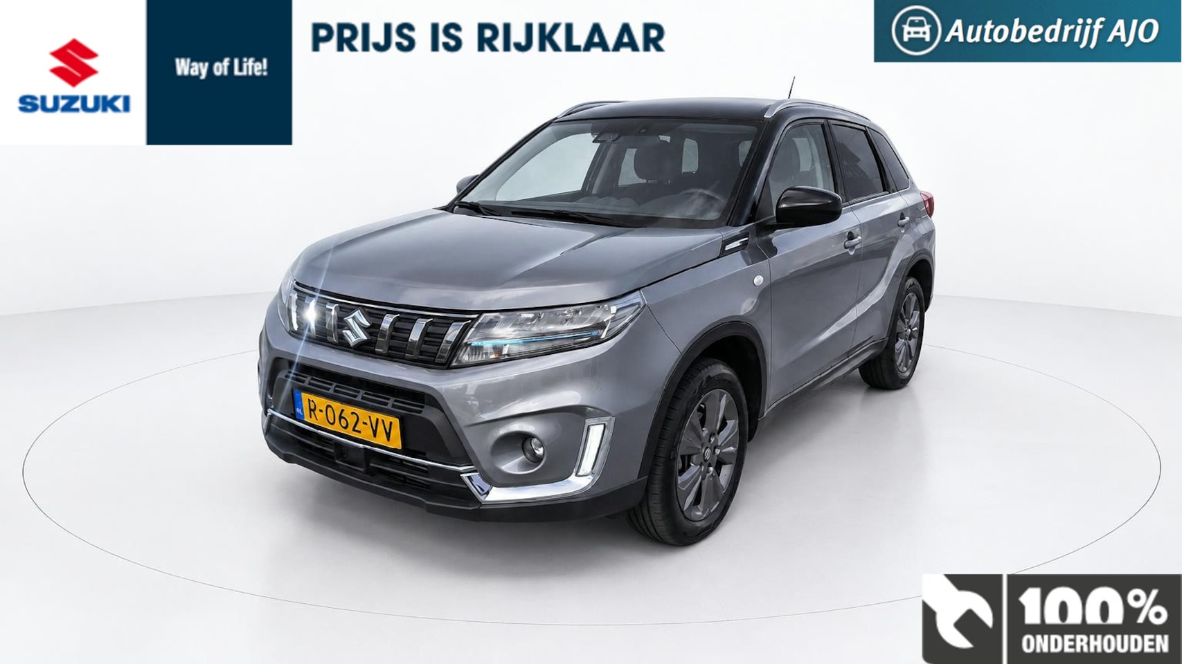Suzuki Vitara - 1.4 Boosterjet Select Smart Hybrid AUTOMAAT RIJKLAAR PRIJS - AutoWereld.nl