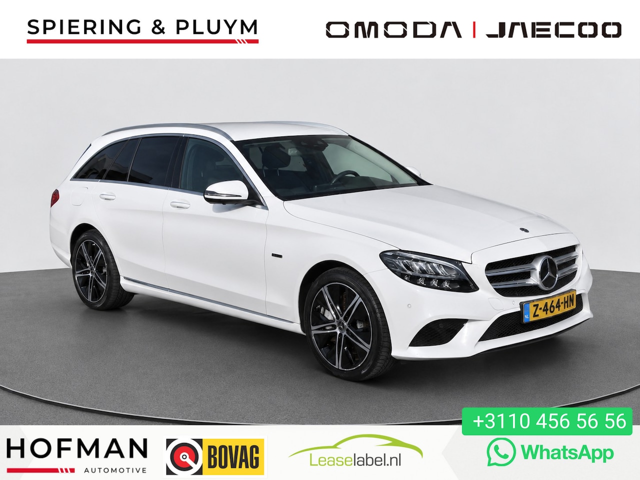Mercedes-Benz C-klasse Estate - 300 e Premium Plus Pack | Trekhaak | Memory | Adaptive Cruise - AutoWereld.nl