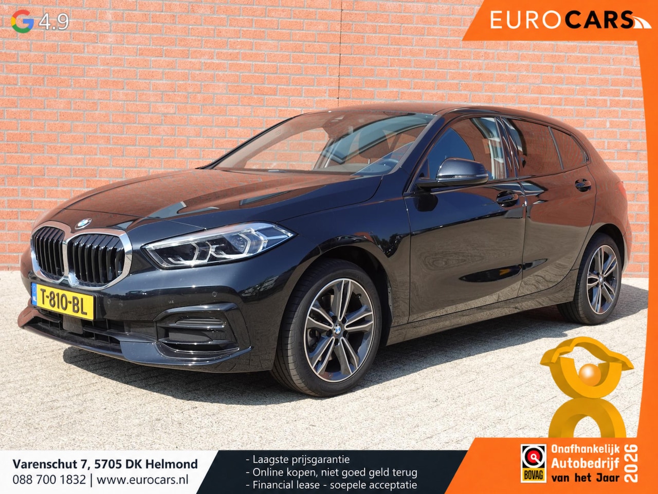 BMW 1-serie - 118i Automaat Sport Line DEMO Navigatie Virtual Cockpit Parkeersensoren Ledverlichting - AutoWereld.nl