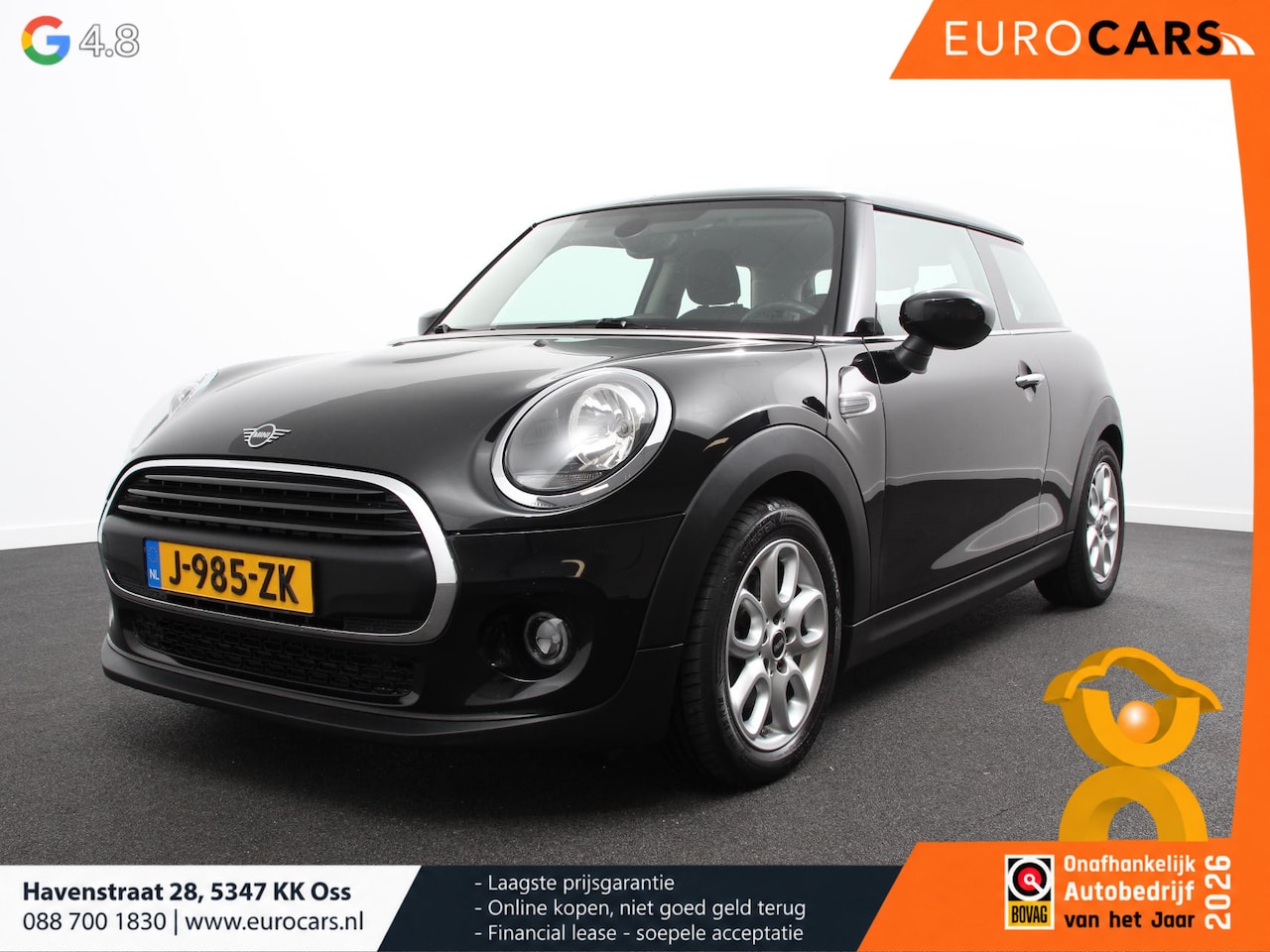 MINI One - 1.5 3-DRS First Salt Airco Lichtmetalen Velgen Stoelverwarming Keyless start - AutoWereld.nl