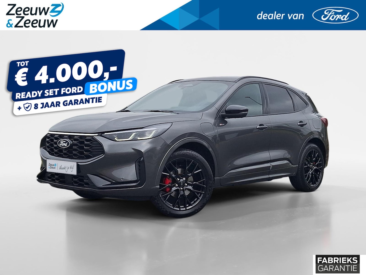 Ford Kuga - 2.5 PHEV ST-Line X | 2.000,- Ready set Ford Bonus | Black Pack | Winterpack | Matrix Ledko - AutoWereld.nl