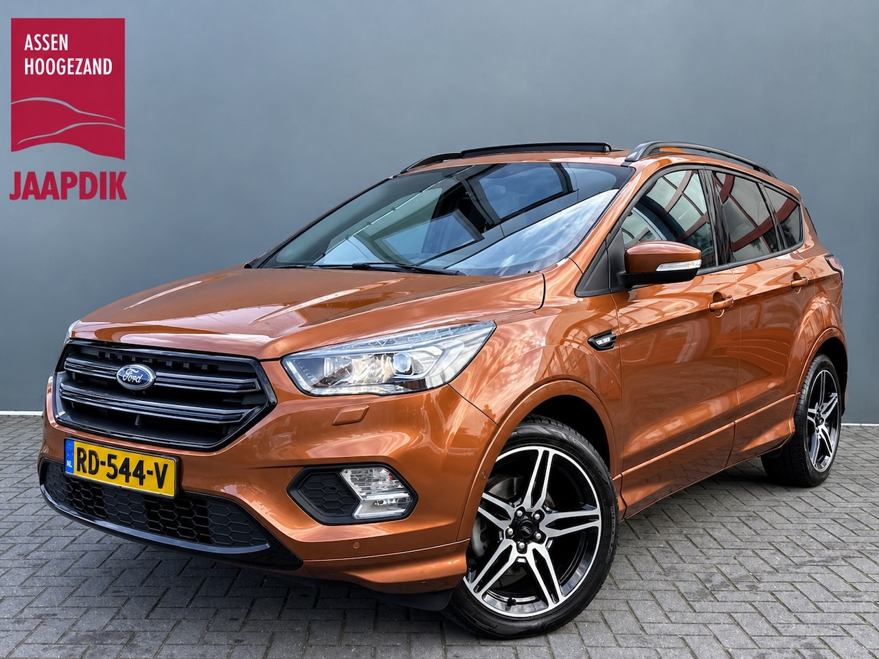 Ford Kuga - BWJ 2017 1.5 150PK EcoBoost ST Line NIEUW BINNEN! | KEYLESS | PANORAMADAK | ELEKTR. STOELE - AutoWereld.nl