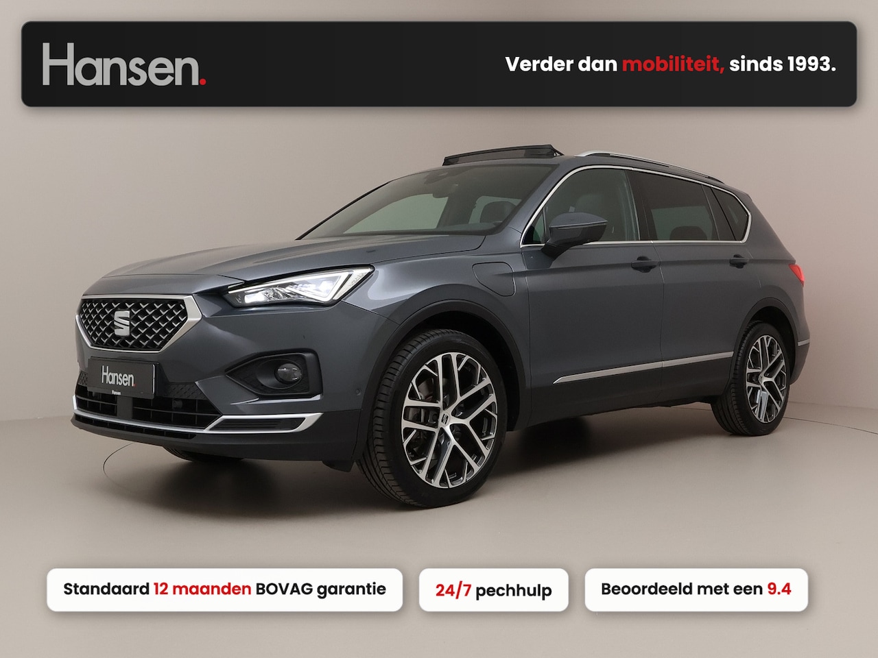 SEAT Tarraco - 1.4 TSI e-Hybrid PHEV Xperience Business Intense I Panoramadak I 20 Inch I 360 Camera I St - AutoWereld.nl