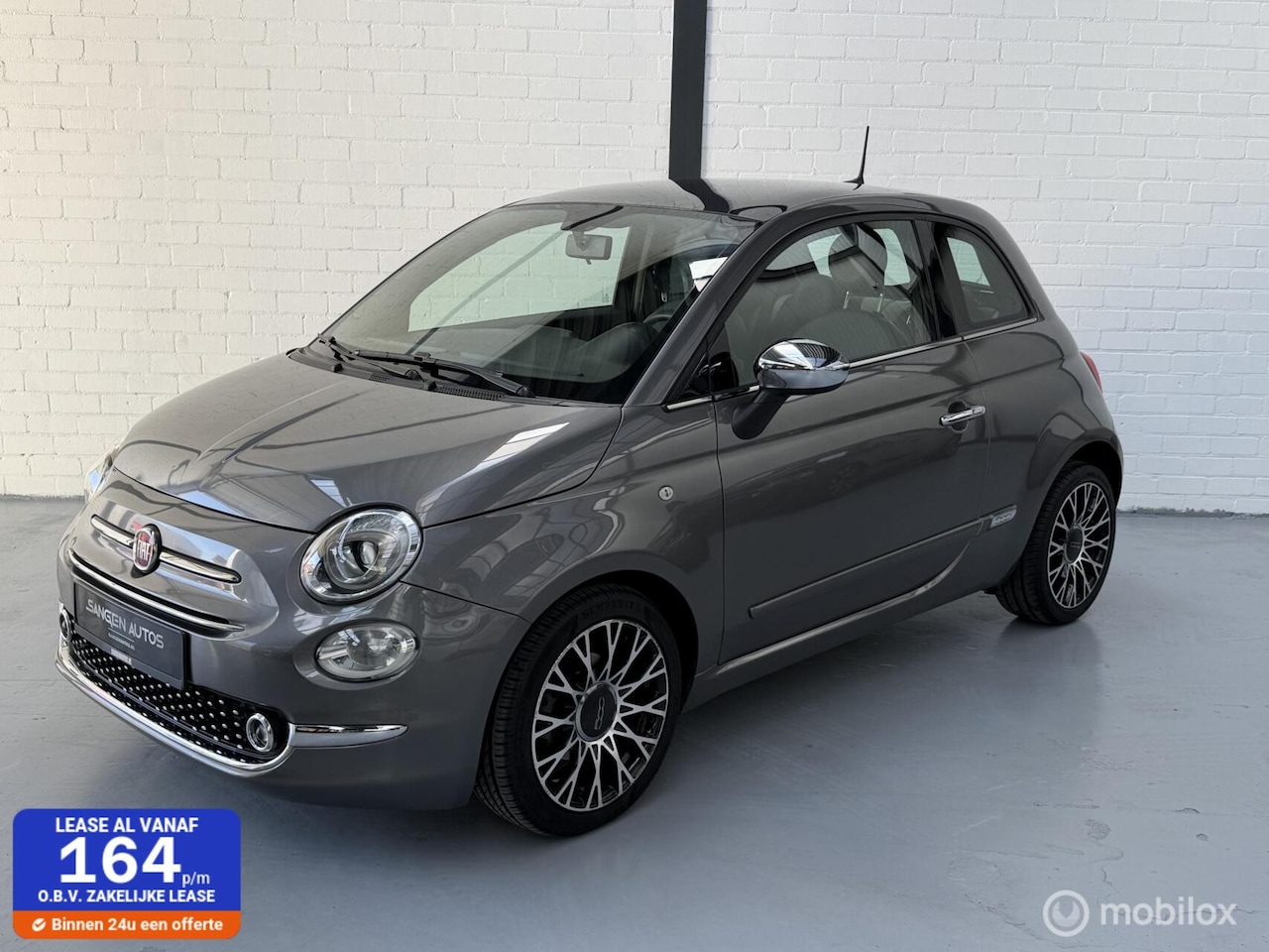 Fiat 500 - 1.0 Hybrid Dolcevita Pano Cruise Clima 16 inch - AutoWereld.nl