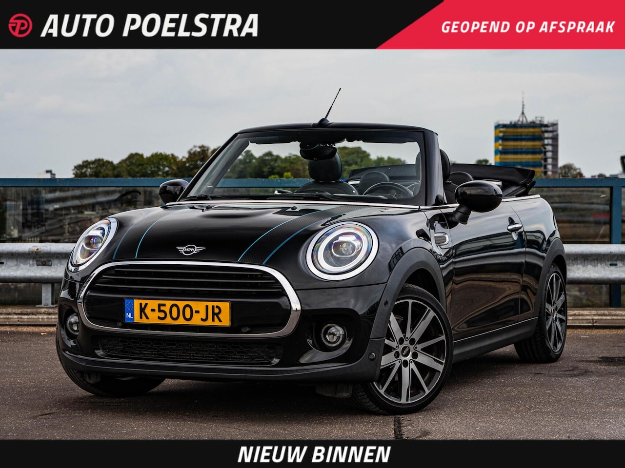 MINI Cabrio - 1.5 Cooper Sidewalk Edition | LED | Harman/Kardon | Leder | Camera | HUD | Apple CarPlay/A - AutoWereld.nl