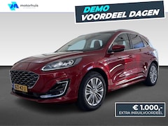 Ford Kuga - 2.5 PHEV Vignale 225pk /PANORAMADAK/ELEKTRISCH WEGKLAPBARE TREKHAAK/LEDEREN BEKLEDING/