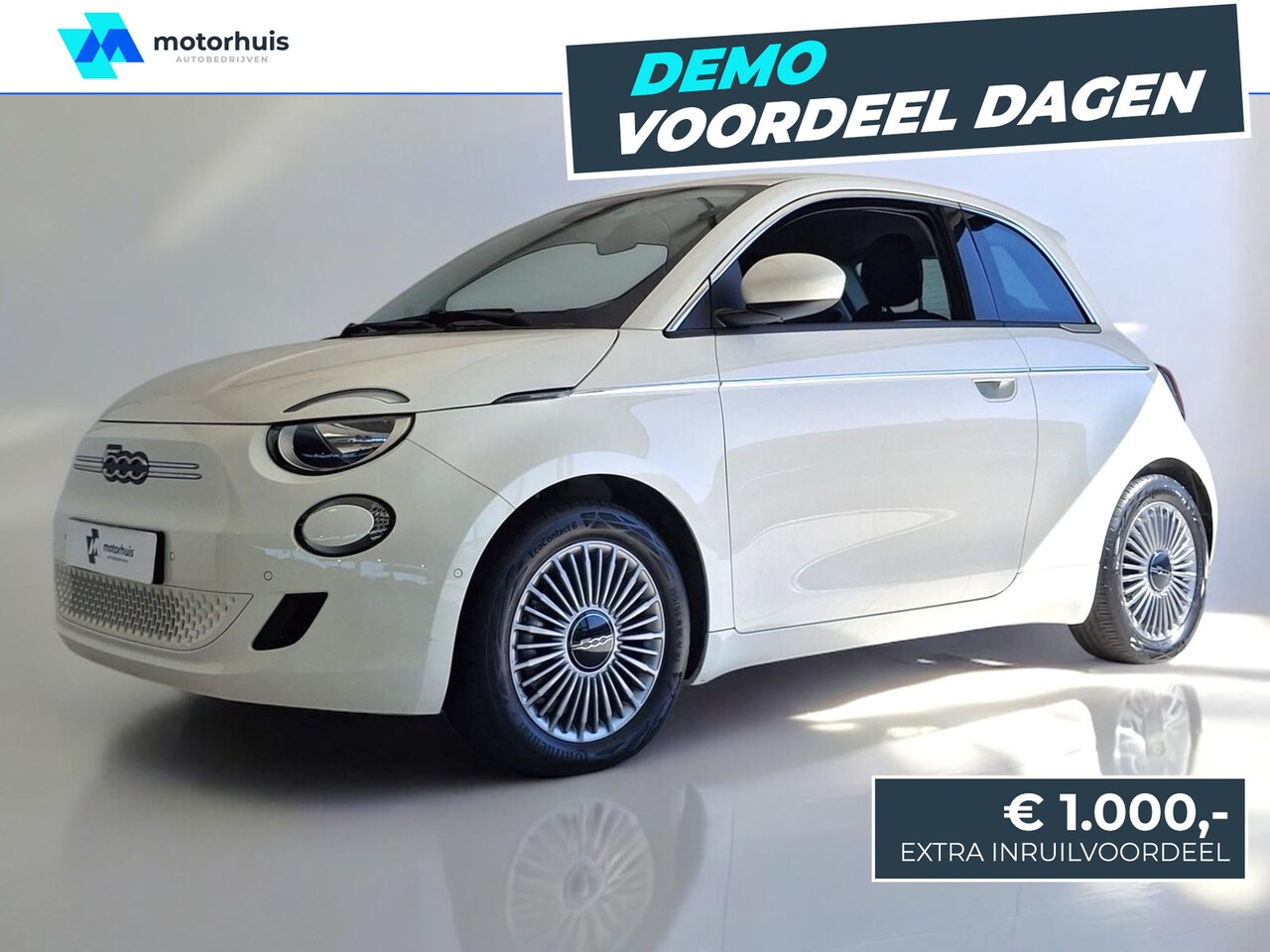 Fiat 500e - 42kWh 118pk PDC CAMERA LMV CARPLAY STOELVERWARMING Automaat - AutoWereld.nl