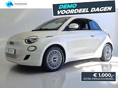 Fiat 500e - 42kWh 118pk PDC CAMERA LMV CARPLAY STOELVERWARMING Automaat
