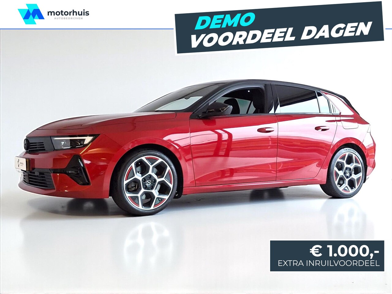 Opel Astra - 1.6 Hybrid 180pk GS Line AUTOMAAT HUD NAVI STOELV - AutoWereld.nl