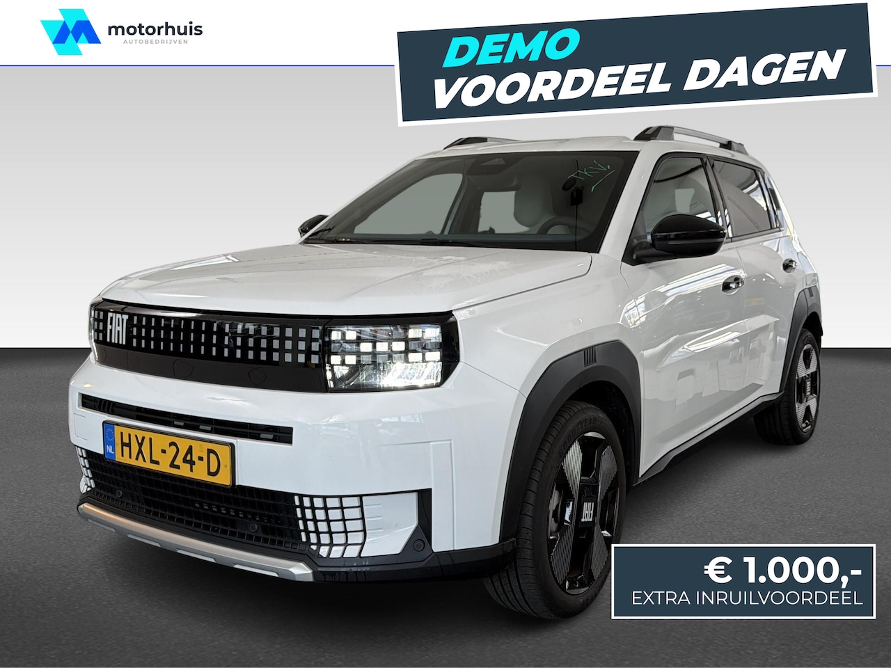 Fiat Grande Panda - 44kWh 113pk La Prima | Camera | Parkeersensoren | Stoel -en Stuurverwarming | Apple Carpla - AutoWereld.nl