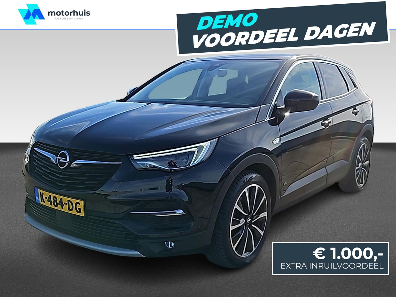 Opel Grandland X - 1.6 Turbo Hybrid Business Edition | Achteruitrijcamera | Lichtmetalen velgen 18" | Metaalk - AutoWereld.nl