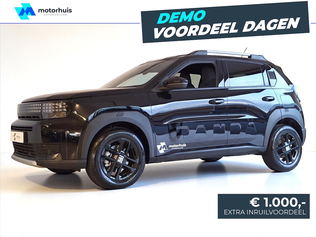 Fiat Grande Panda - 1.2 Hybrid 100pk eDCT6 Icon PDC LMV CARPLAY Automaat - AutoWereld.nl
