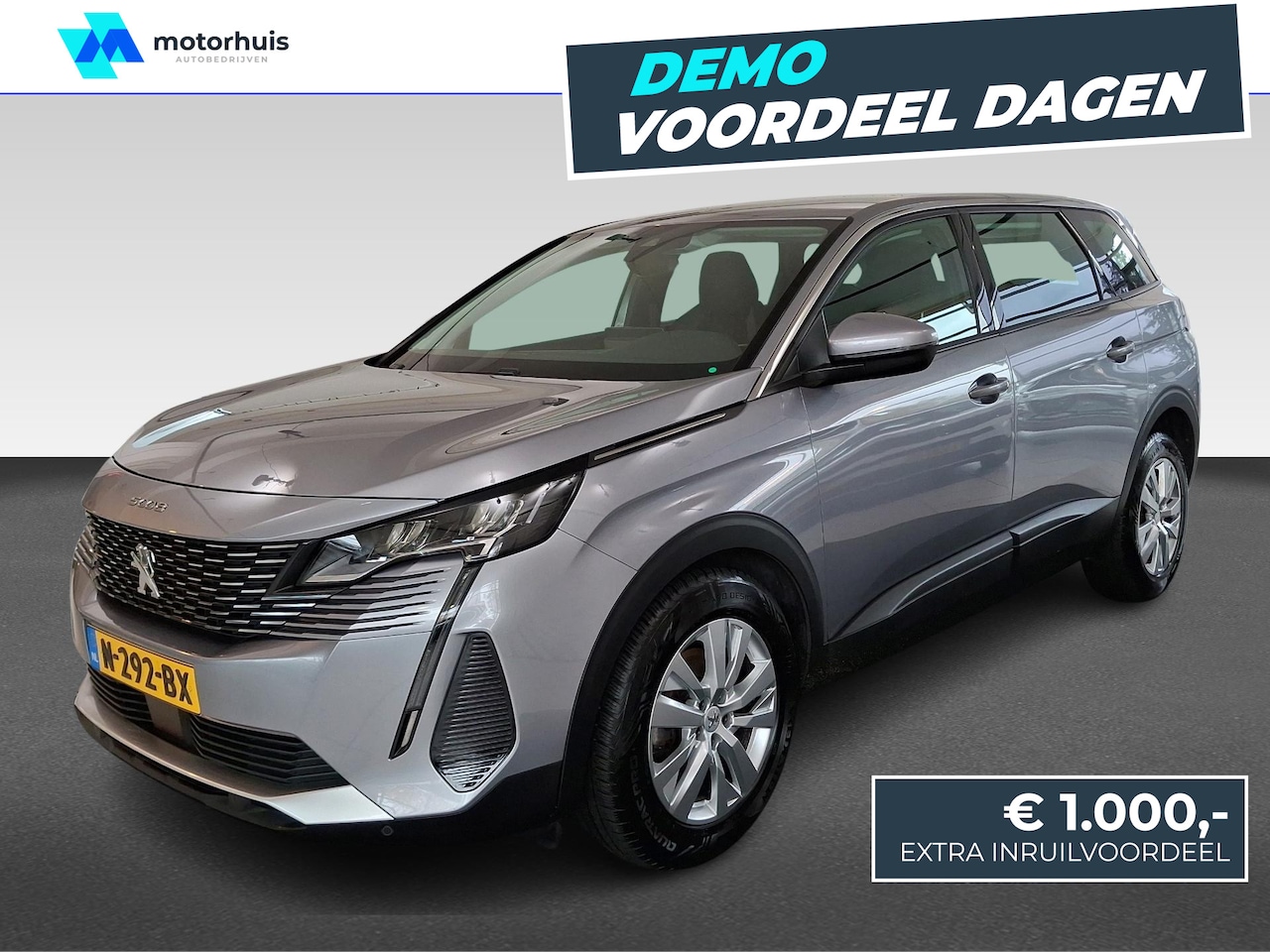 Peugeot 5008 - Active 1.2 130pk/ 7 ZITTER- ALL-SEASON BANDEN | Apple Carplay & Android Auto | Navi | Came - AutoWereld.nl