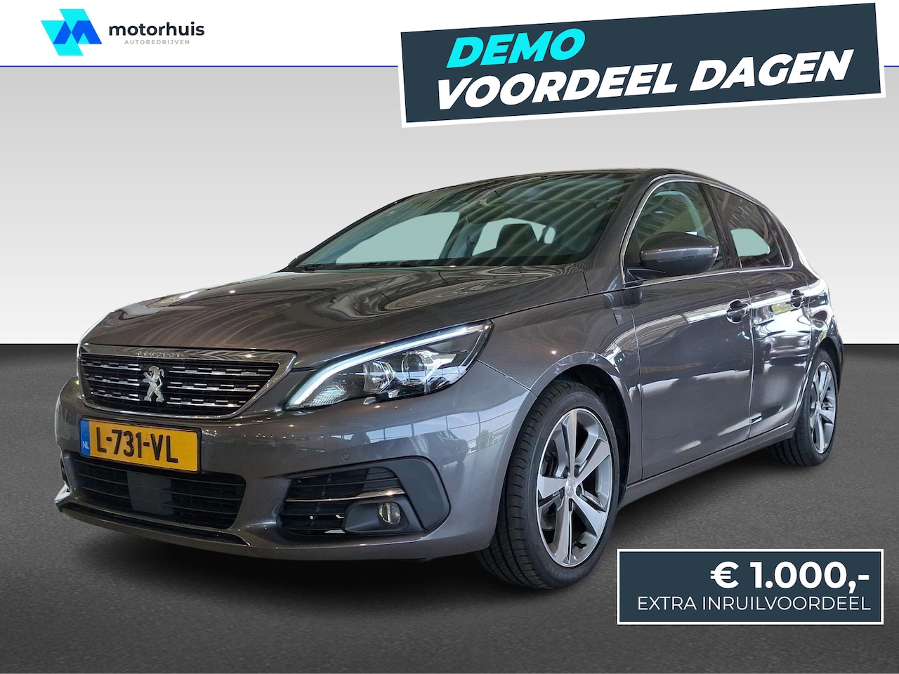Peugeot 308 - 1.2 PureTech 130pk GT-line | Achteruitrijcamera 180° Visiopark 1 | Active Lane Departure W - AutoWereld.nl