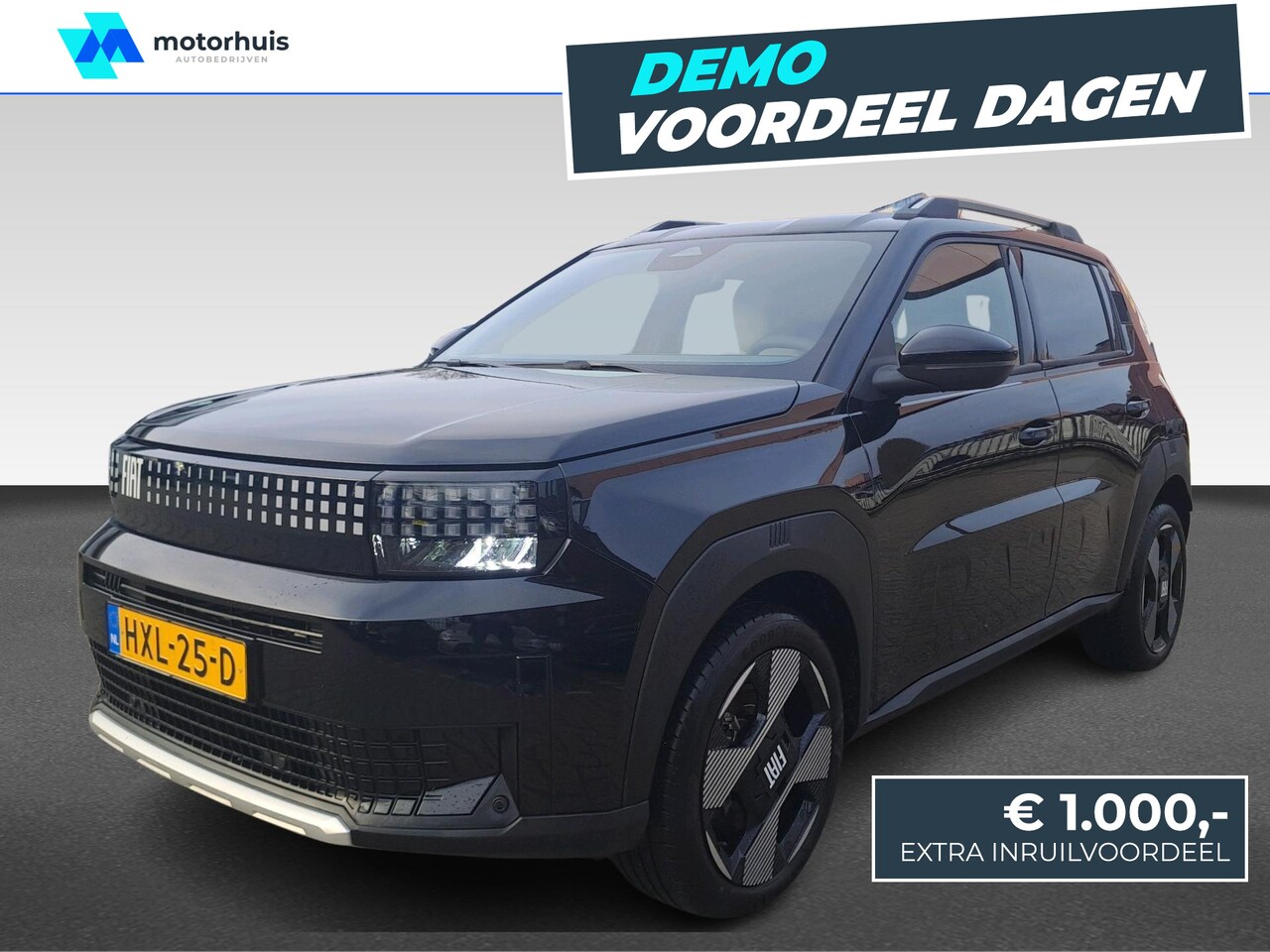 Fiat Grande Panda - 44kWh 113pk La Prima | 10,25" touchscreen radio met Bluetooth, DAB & USB en Navigatie | Ac - AutoWereld.nl