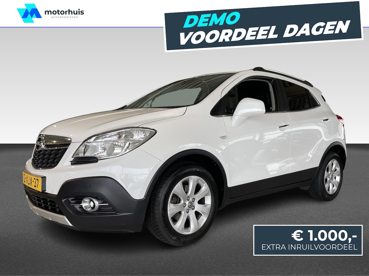 Opel Mokka - 1.4 Turbo 140PK Start/Stop Cosmo | Airco - AutoWereld.nl