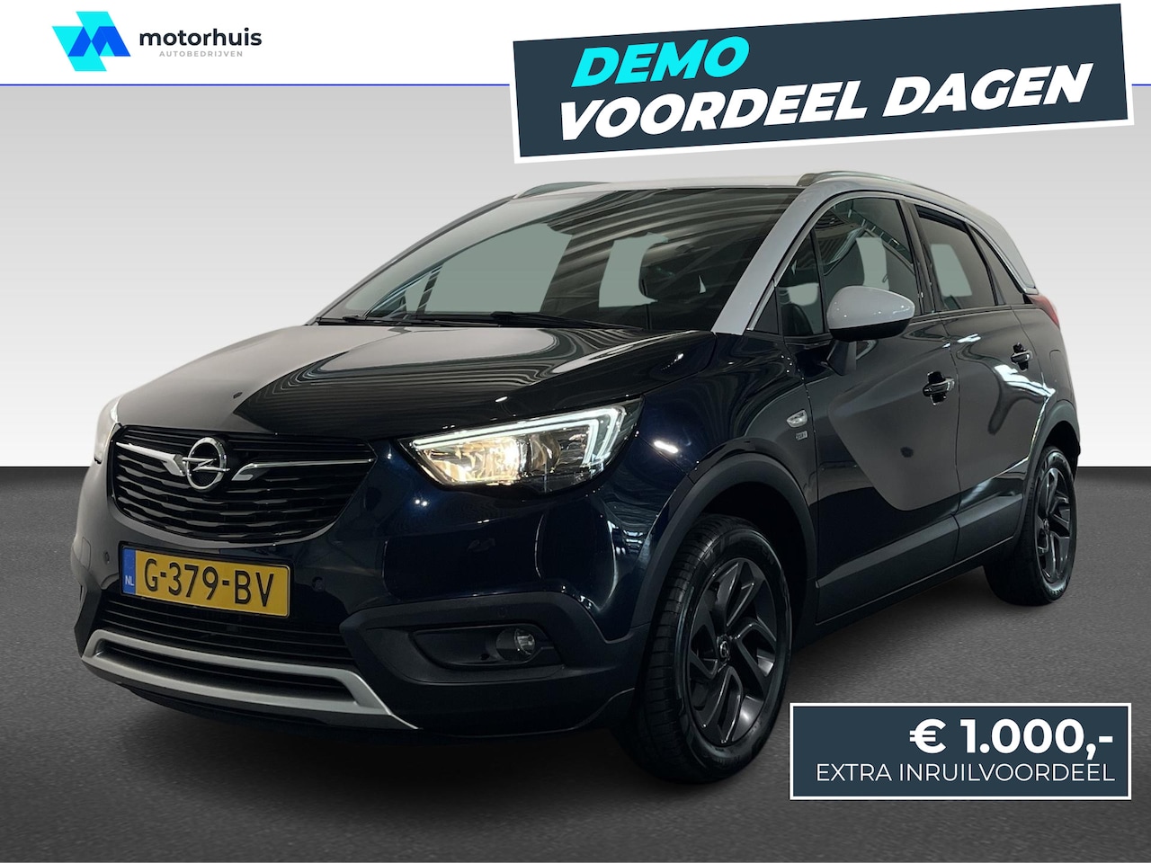 Opel Crossland X - 1.2 TURBO 110PK AUTOMAAT 120 JAAR EDITION NAVI CAMERA ECC PDC NAP | 120years edition+ pake - AutoWereld.nl
