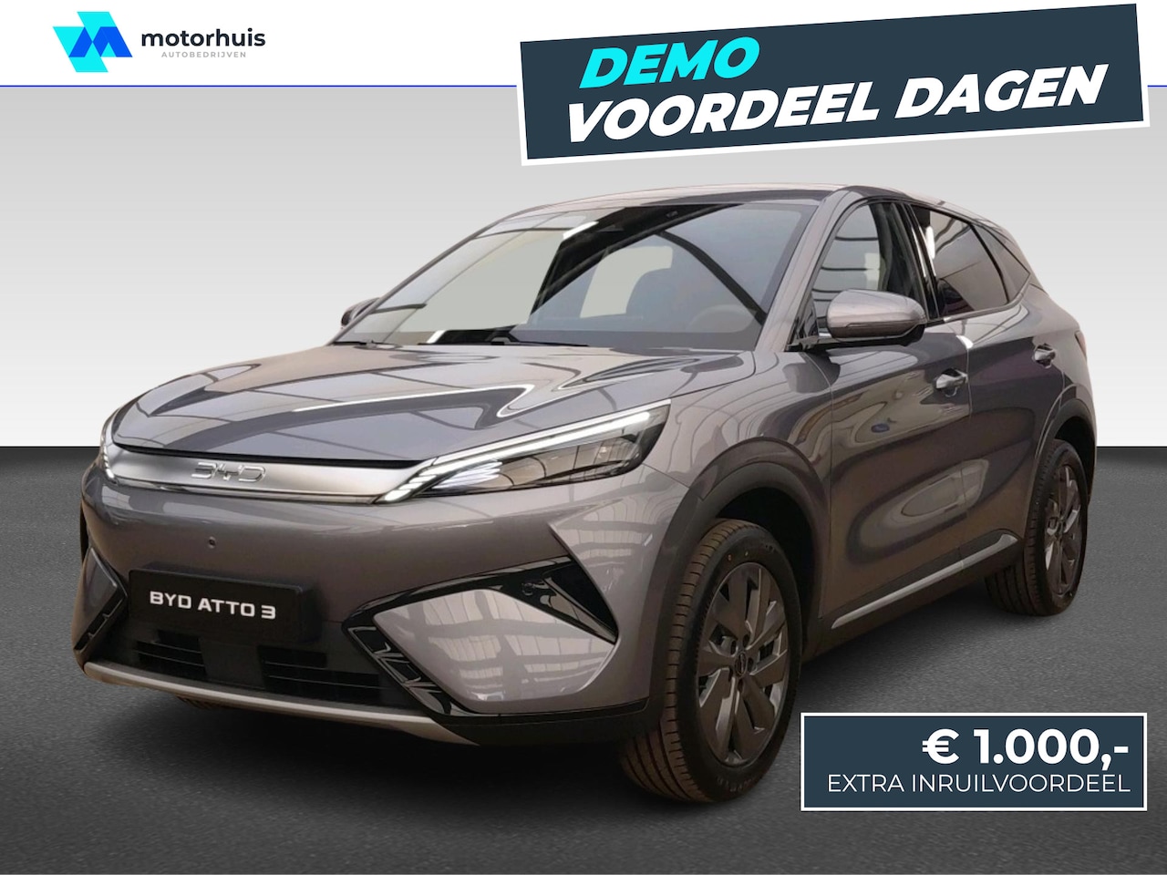 BYD ATTO 3 EVO - 390 kW AWD Design - AutoWereld.nl