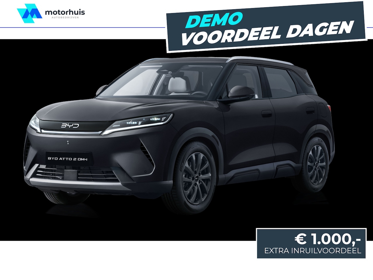 BYD Atto 2 - 1.5 PHEV DM-i 135 kW Boost | 6 Luidspreker | Achteruitrijcamera | Automatische airconditio - AutoWereld.nl