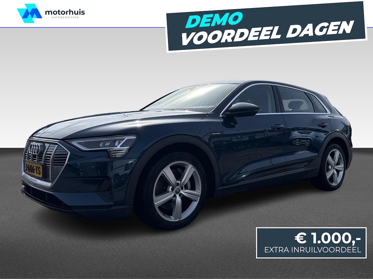 Audi e-tron - 55 quattro 408pk Edition | Parkeersensoren V+A | Navi | Keyless Start | Elek. Climate Cont - AutoWereld.nl