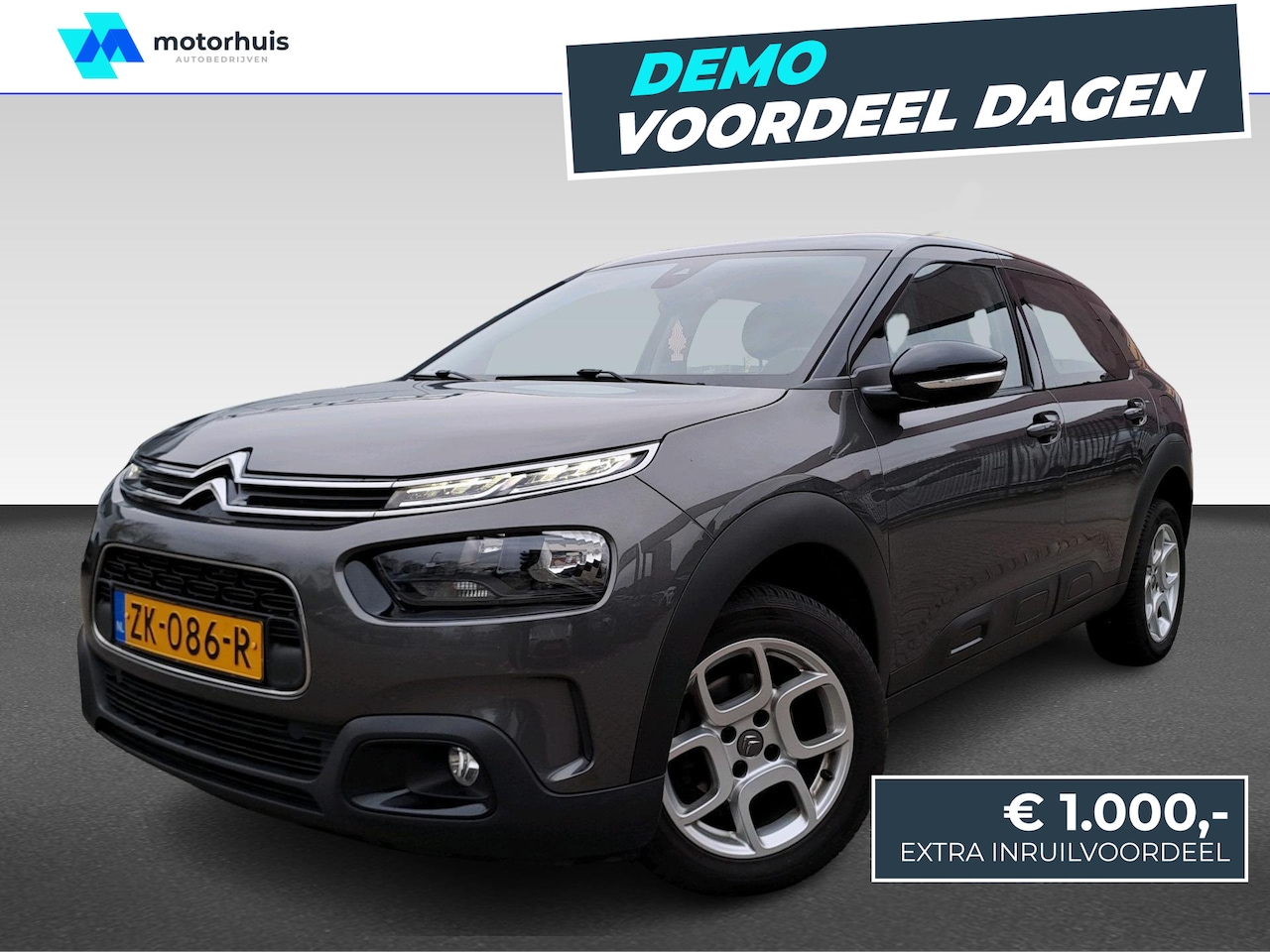 Citroën C4 Cactus - 1.2 110pk S&S Business NAVI LMV PDC ECC | 7'' Touch screen | Airco | Apple Carplay - AutoWereld.nl
