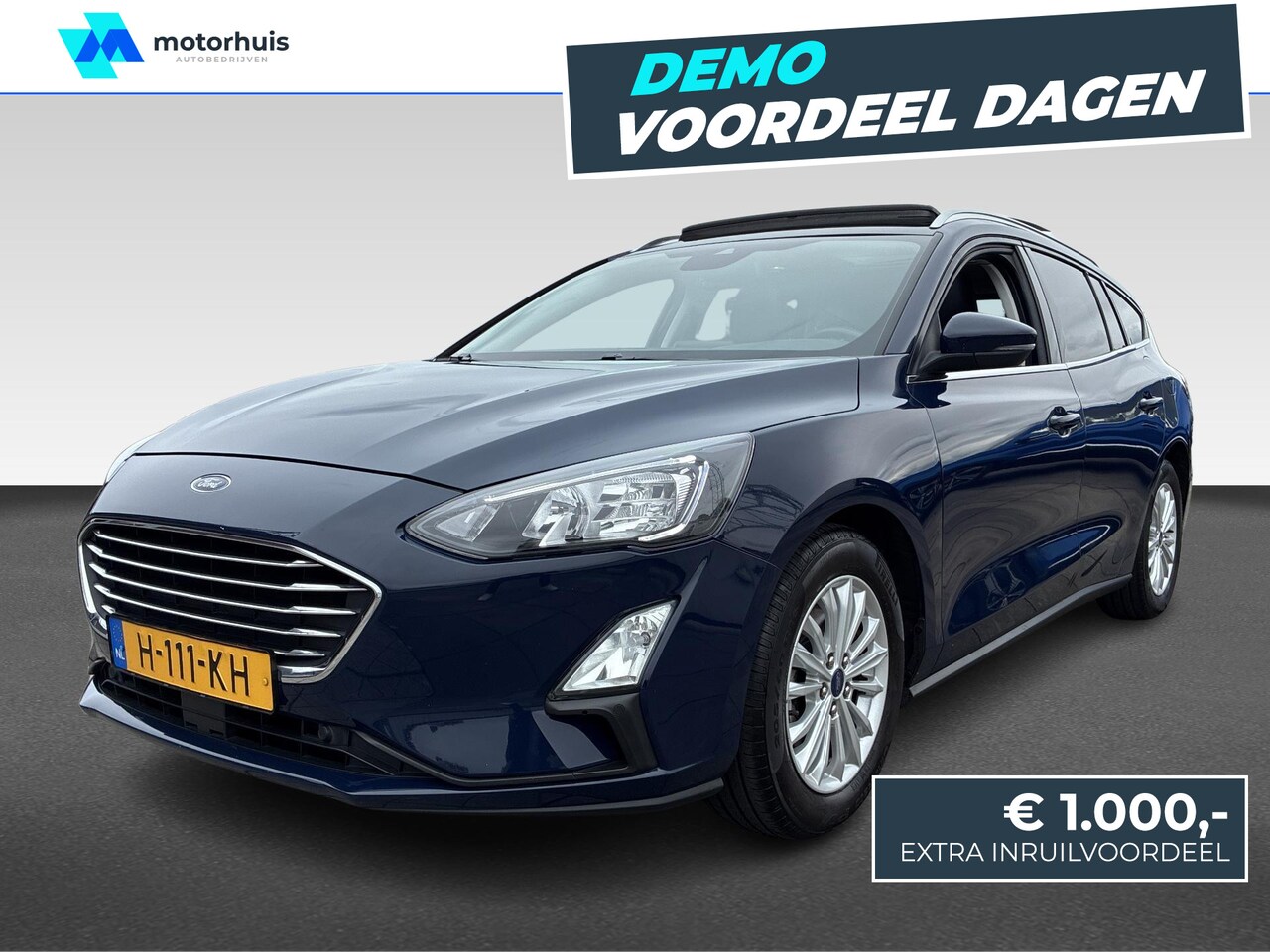 Ford Focus Wagon - 1.0 EcoBoost Titanium Business 1.0 EcoBoost 125pk Titanium Business - AutoWereld.nl