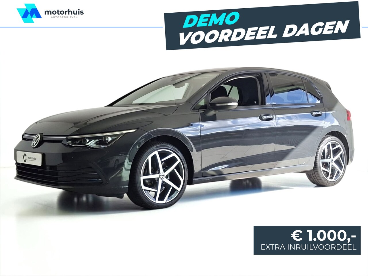 Volkswagen Golf - 1.5 eTSI R-Line NAVI STOELV SFEERVERLICHTING TREKHAAK - AutoWereld.nl